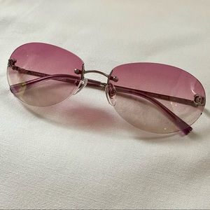 CHANEL Rimless Sunglasses
